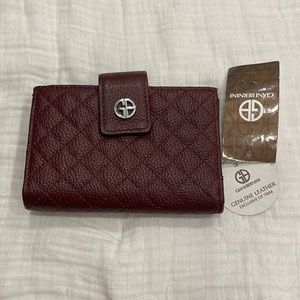 Gianni Bernini Softy Core Wine Red Wallet